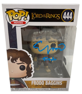 Elijah Wood Signed Funko Frodo Baggins Lord of the Rings Autograph Beckett