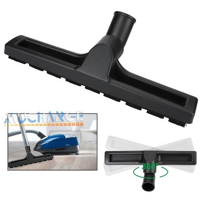 12'' Swivel Vacuum Cleaner Attachment 360° Floor Dust Brush Tool 1.25'' 32mm