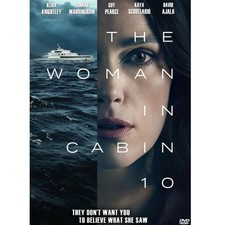 DVD The Woman in Cabin 10 2024 Psychological Mystery Thriller FREE SHIPPING