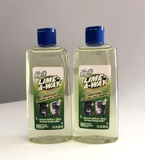 Dip-It Lime A Way Coffeemaker Descaler & Cleaner 7oz Lot of 2 New!