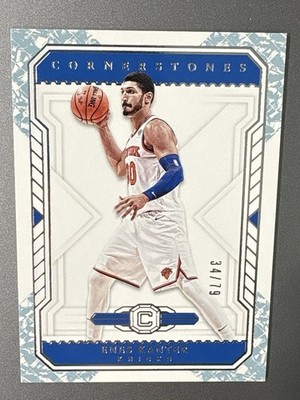2018-19 Panini Cornerstones Enes Kanter #48 Crystal /79