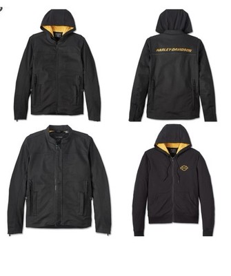 Harley-Davidson フリース付きナイロンジャケット 3Way XL Harley-Davidson Unison 3-in-1 Triple Vent System 2.0 Riding Jacket