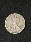 1916 d walking liberty half dollar Vf +