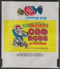 DONRUSS WRAPPER-#030- ODDER ODD RODS 1970