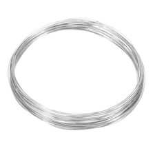 1pcs 24 Gauge Craft Wire Beading Wire for Jewelry Making DIY Bright Silver
