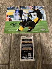 CHRIS BOSWELL SIGNED PITTSBURGH STEELERS 8X10 PHOTO AUTOGRAPHED JSA COA 5