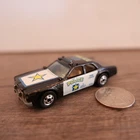 Vintage Hot Wheels Police 123 Cruiser Car Sheriff Patrol Blackwall 1977 - LOOSE
