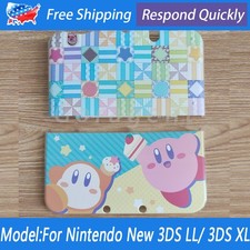 Front Back Housing Shell Protective Case Cover For Nintendo New 3DS LL/XL Kirby