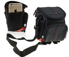 Navitech Black Camera Bag For Anteam 48MP 16X Digital Zoom Digital Camera