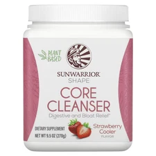 2 X Sunwarrior, Shape, Core Cleanser, Strawberry Cooler, 9.5 oz (270 g)