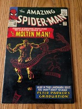 THE AMAZING SPIDER-MAN Marvel Comic #28 September 1965 MOLTEN MAN SEE PHOTOS