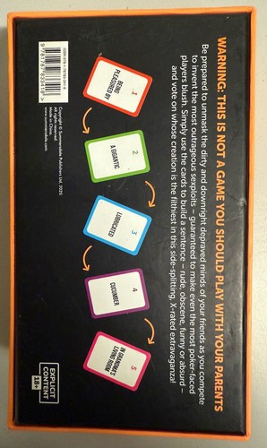 Filth The Outrageous Party Game for Disgraceful People 18+ Adult Party Card Game - Picture 2 of 2