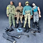 1996 Hasbro GI JOE Cobra 12" w Accessories Action Figure #B Lot of 4 - Vintage