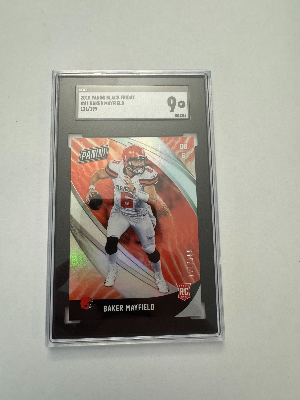 Baker Mayfield Panini Black Friday #41 Memorabilia