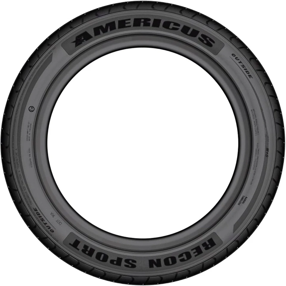 4 Tires Americus Recon Sport 235/50R17 ZR 100W XL All Weather High Performance - Image 3 of 3