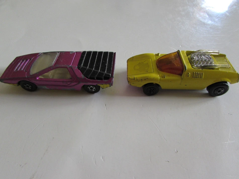 Matchbox Superfast - N.2 auto sportive n.1 e n.75 - recupero, restauro - Immagine 4 di 4
