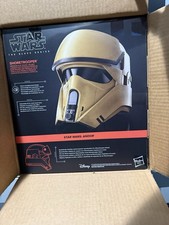 Star Wars The Black Series Shoretrooper Electronic Helmet New in Sealed Box