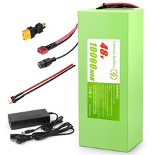 48V 10Ah Motorcycle Battery with 20A BMS, for 100W-1000W Outdoor Projects