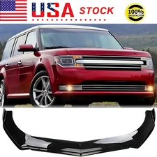 Gloss Black Front Bumper Chin Lip Spoiler Splitter For Ford Flex 1986-2023