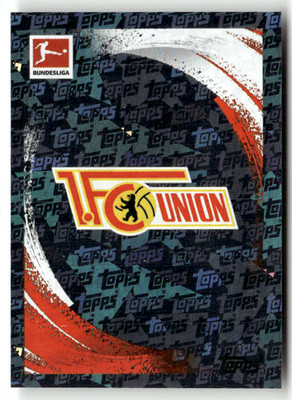 Topps Bundesliga Stickers 2025-26 No. 26 Union Berlin Logo Holo