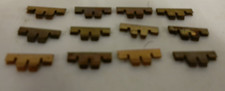 12 - 31-7 ORIGINAL POWER BUS BAR CONNECTORS COPPER FOR LIONEL SUPER O TRACK