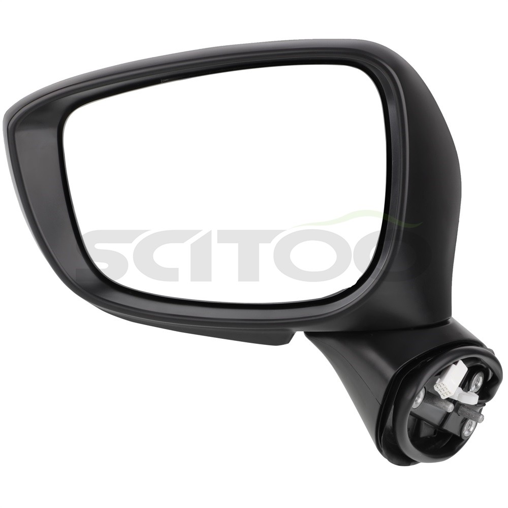 Mirror Power Signal Heated Black Left&Right Side Pair Set Fits 15-16 Mazda CX-5