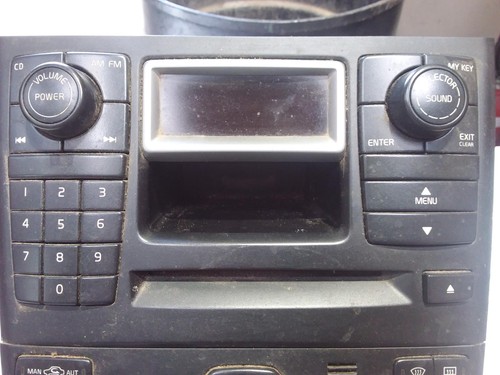 VOLVO XC90 STEREO/HEAD UNIT DISPLAY & CONTROL UNIT, NUMERIC, NON CARPHONE TY