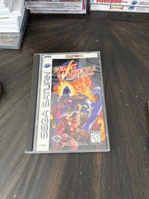 Sega Saturn Game Night Warriors Darkstalkers Revenge CIB Complete In Box 