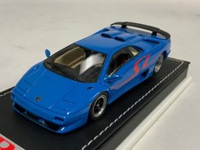 1/43 MR Lamborghini Diablo SV form 1995 in Blue  Custom Leather MR107A EC104