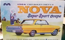 Moebius 1/25 Scale 1964 Chevrolet Chevy II Nova Super Sport Coupe