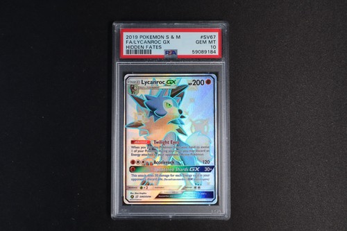 Lycanroc-GX graded PSA 10 for sale on eBay