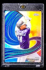 Julio Rodriguez RARE REFRACTOR COLORBLAST PRIZM INVESTMENT CARD Seattle Mariners