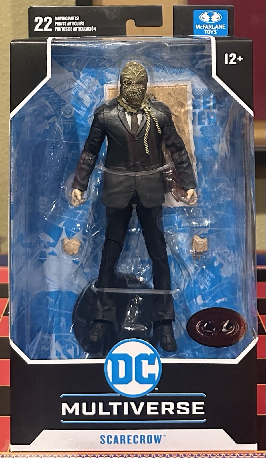 MCFARLANE DC Multiverse Batman Begins Platinum Edition Scarecrow Red