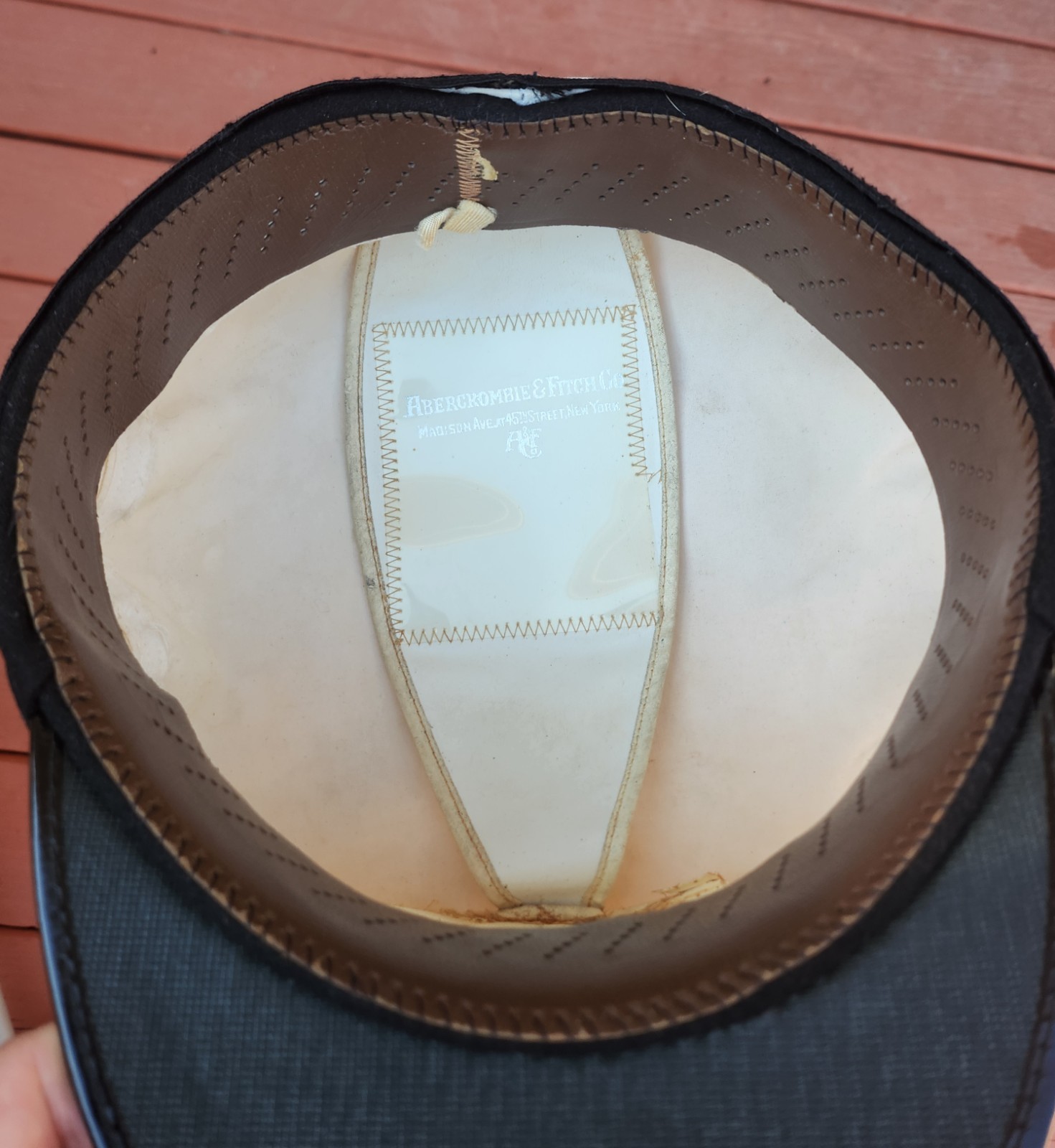 EXTREMELY RARE Circa 1920s Abercrombie And Fitch Yachtsmen Naval Cap NEW YORK image 9
