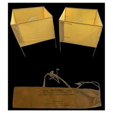 Vtg  1939-1945 WW2 RAF Air-Sea Rescue Box Kite Gibson Girl M-357-A W/Storage Bag