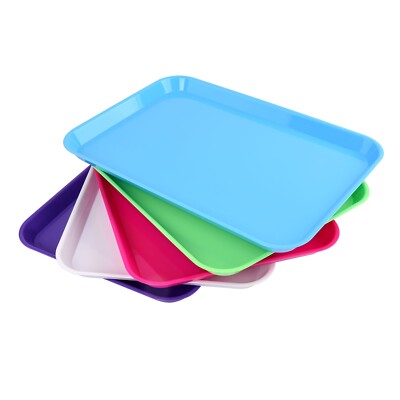Dental Autoclavable Plastic Instrument Set Up Flat Tray Size B 13 1/4'' x 9 3/4''