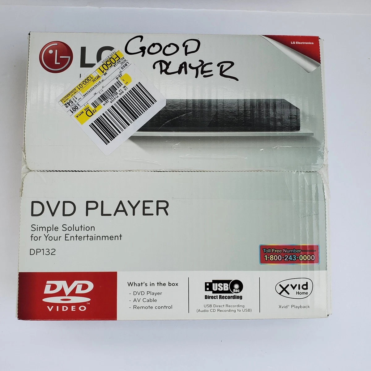 LG DVD REGION Code Unlock DP542H DP132 PicClick, 41 OFF