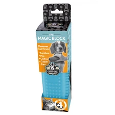 Groom Genie Magic Block Brush Sky Blue