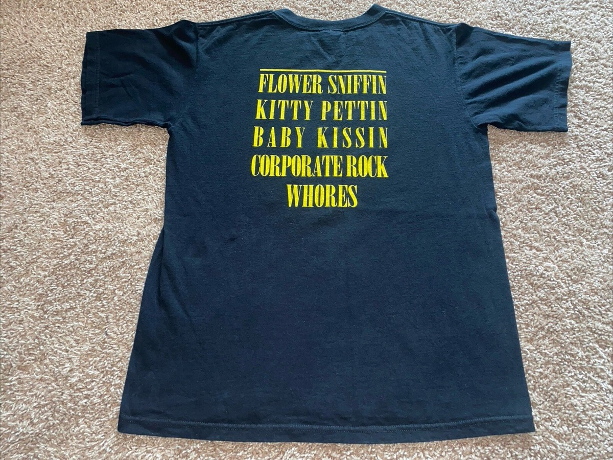 NIRVANA スマイリー プリント Tシャツ size L 1992 Nirvana Smiley Face T-shirt Size Large Vintage 1992 Black | eBay
