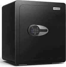 2.2 Cub Safe Box, Home Safes Lock Box with Mute Function & Touch Screen Keypad,