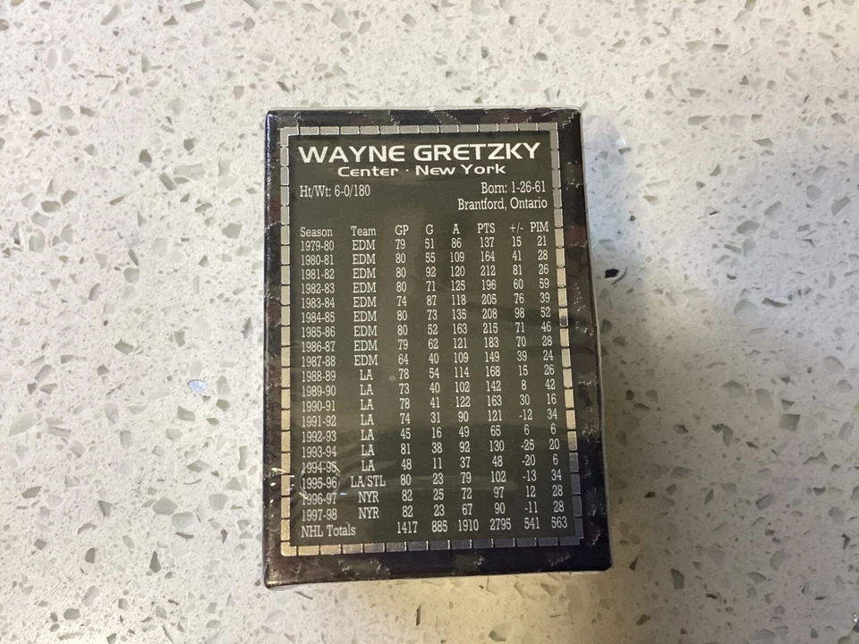 Wayne Gretzky 1998-99 Pacific Aurora Cubes #12 - Image 4 of 4