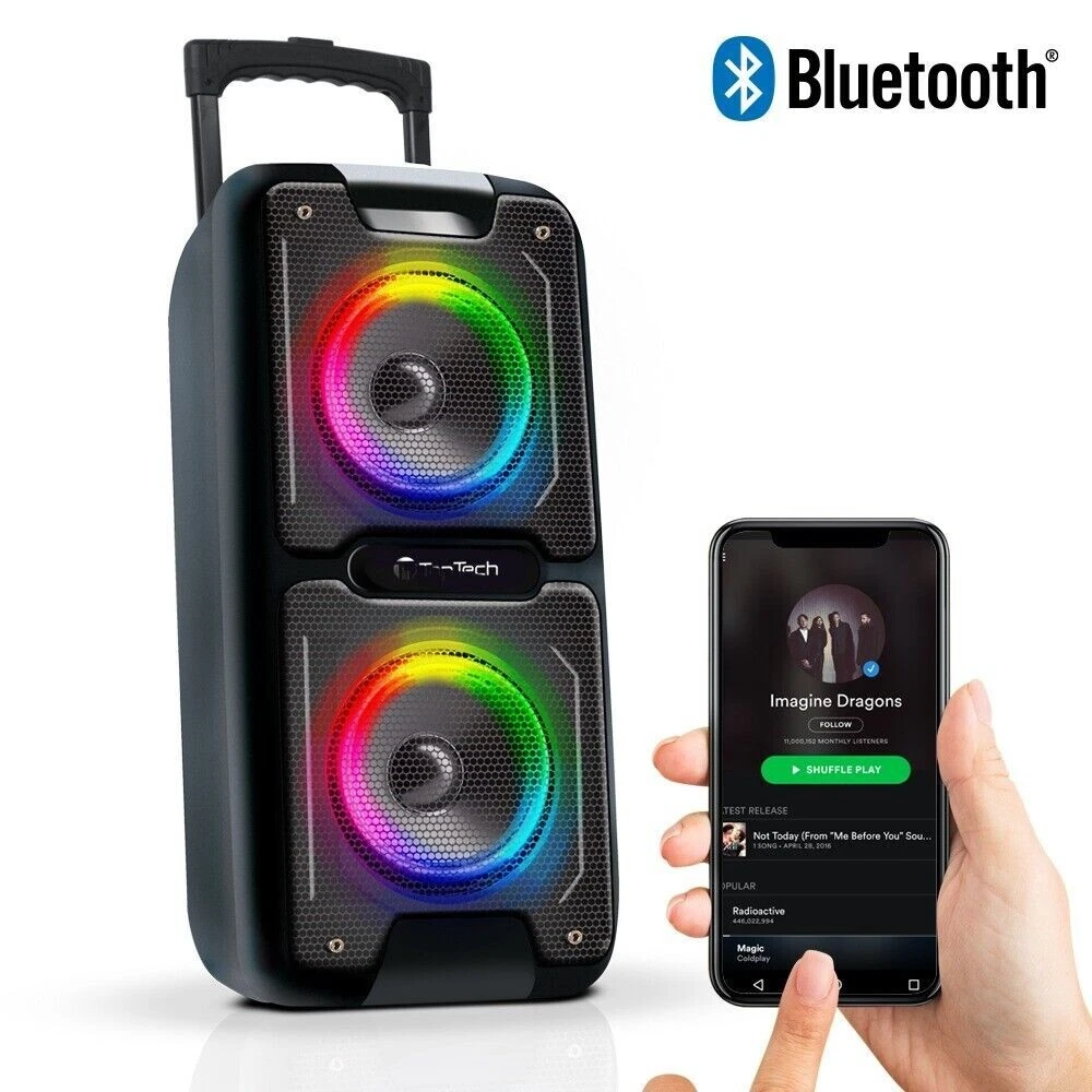 Portable Speaker On Wheels