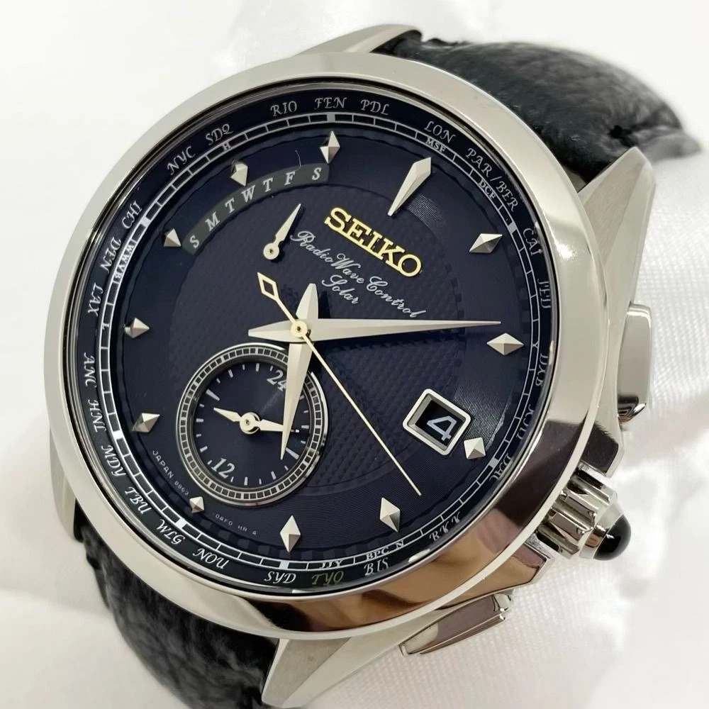 Seiko Brightz SAGA245 Cal.8B63 Limited Edition Titanium Solar Mens