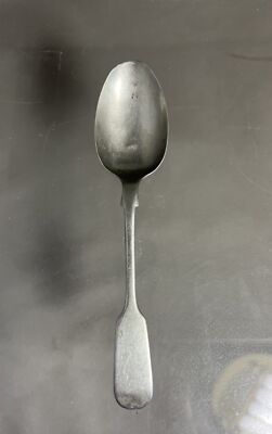 JH&Co Pre-1896 Fiddle Back Spoon Britania Plate BP Crown Mark | eBay
