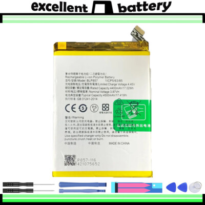 For Realme Q3 Pro/Realme X7 Max Realme GT Neo Mobile Phone BLP857 Battery