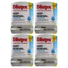 Blistex Deep Renewal Where Lip Care Meets Anti-aging 0.13 Oz - 4 Packs