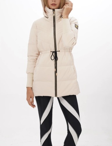 Stylish Puffer Jacket women by LARi Active - Oat - 第 1/4 張圖片