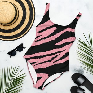 tiger stripe swimsuit