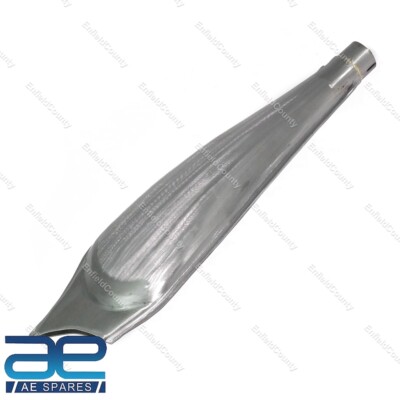 For BSA Bantam D1 125cc Silencer Exhaust Steel 1949 Raw Steel ECs