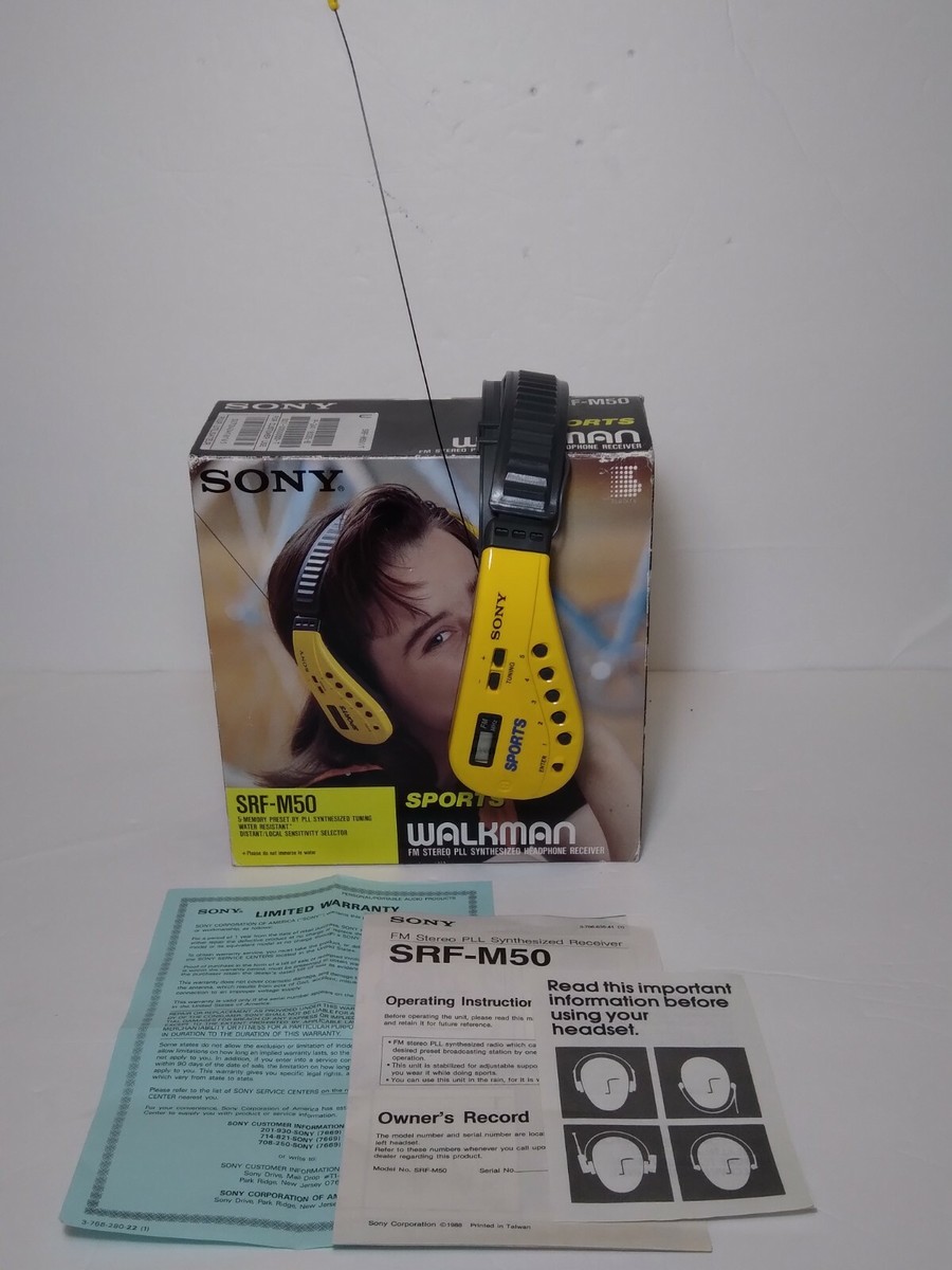 レアメンテ可動品]ソニースポーツsony sports SRF-M50海外仕様 【公式